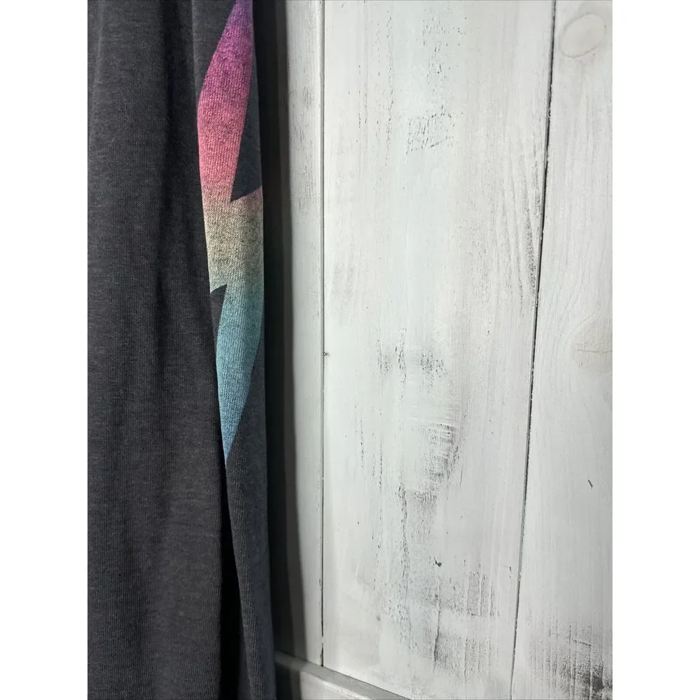 AVIATOR NATION BLUE OMBRE FADE BOLT DRAWSTRING‎ JOGGER LOUNGE SWEATPANTS XS